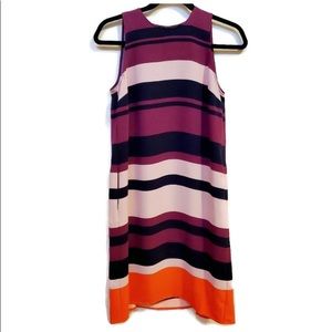 Like-New Ann Taylor Striped Shift Dress Sz XS